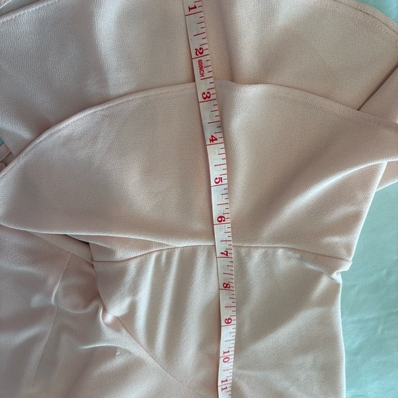 Blush pink dress with 3/4 bell sleeves- so attractive!!! - Picture 3 of 4